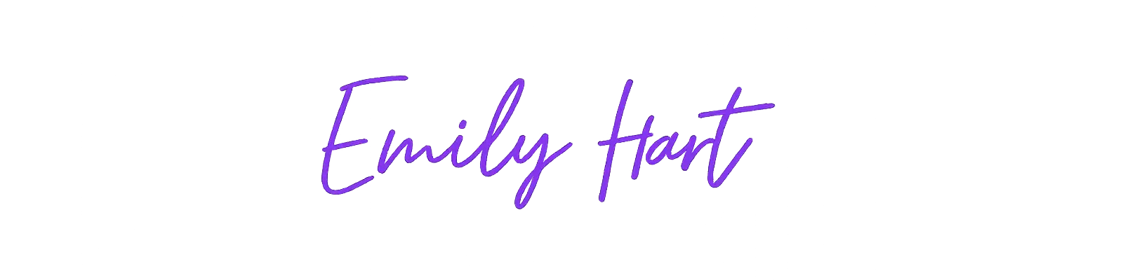 Emily Hart Signature